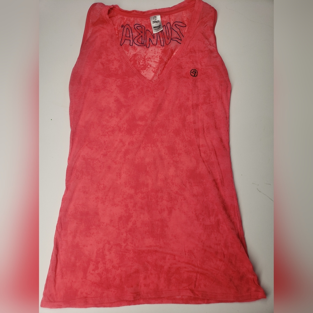 Zumba top pink medium